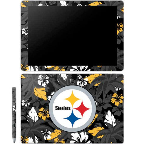 NFL Pittsburgh Steelers Tropical Print Galaxy Book 12in Skin